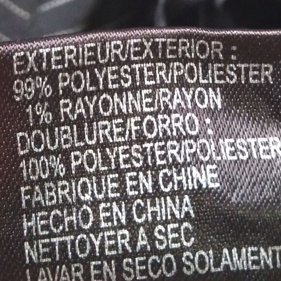 Tahari by ASL Black and White Pinstriped Print Timeless Office Above Knee Skirt - Picture 5 of 11